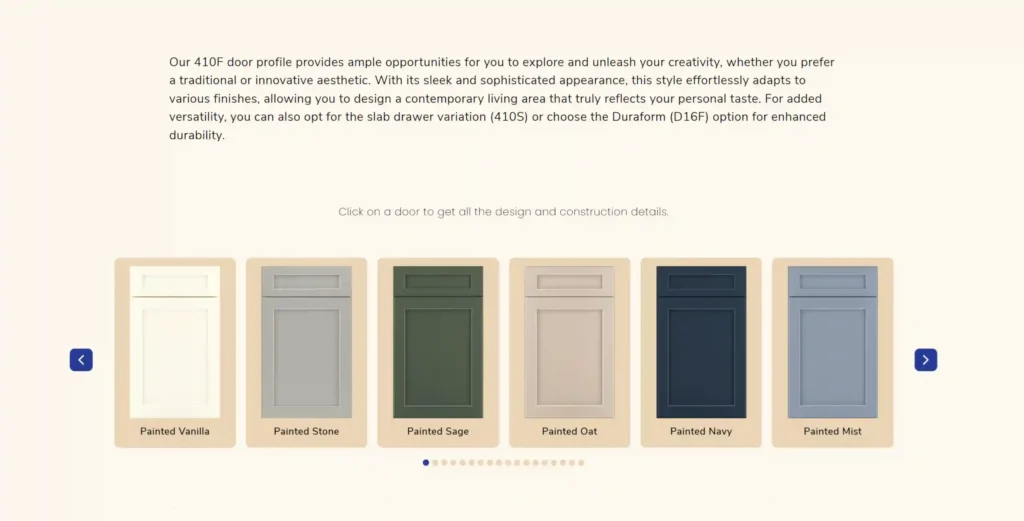 Finish Options