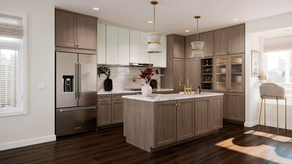 570F Maple Almond n DT22S Breeze Kitchen
