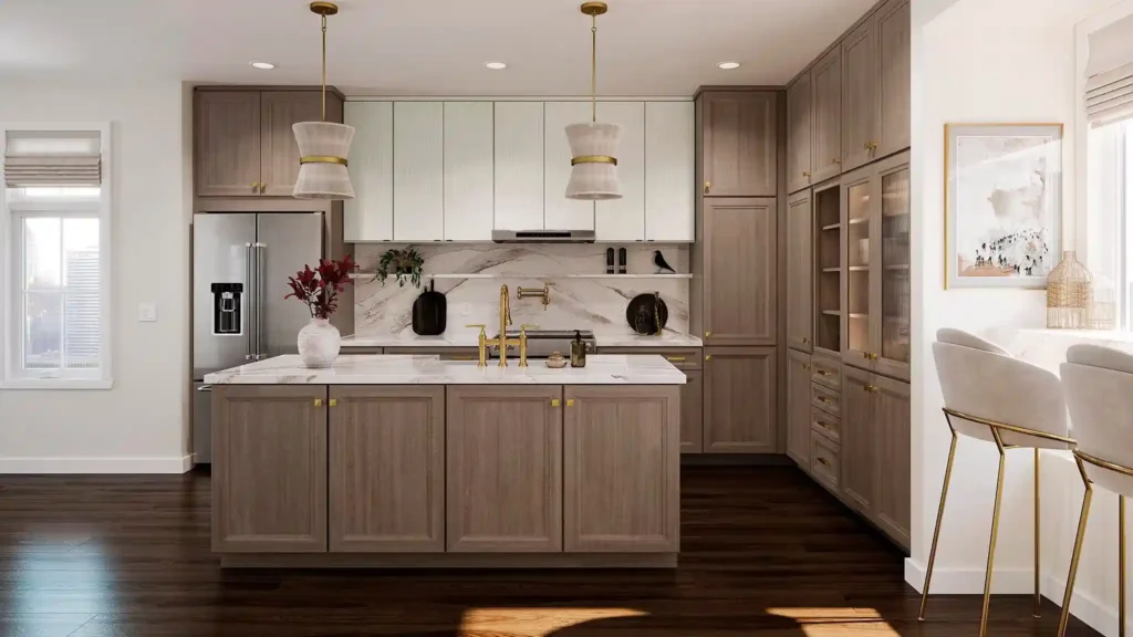 570F Maple Almond n DT22S Breeze Kitchen