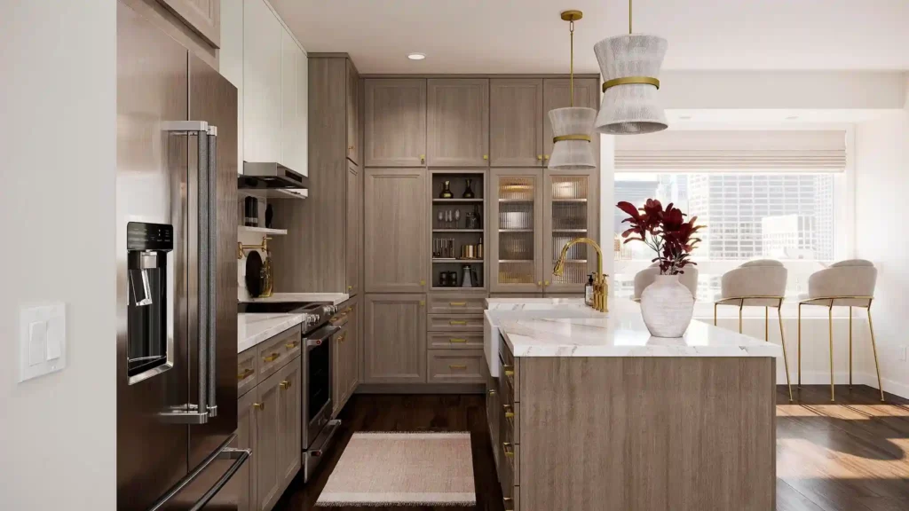 570F Maple Almond n DT22S Breeze Kitchen