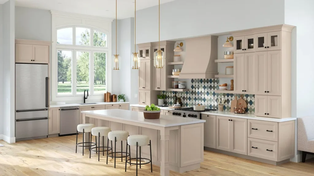 570F Painted Oat Kitchen