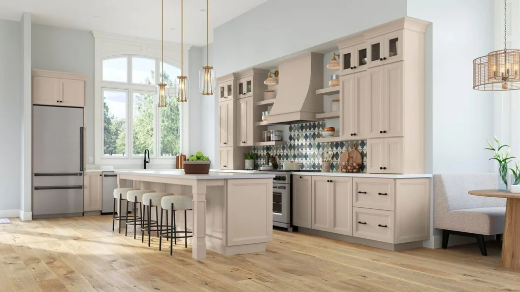 570F Painted Oat Kitchen
