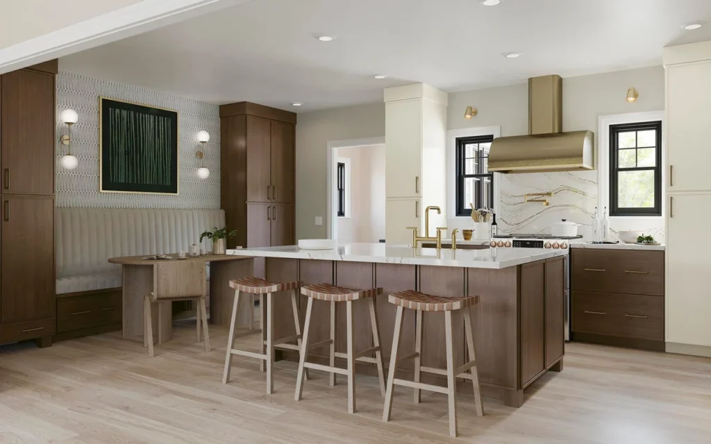 580F Cherry Clove & Painted Vanilla Kitchen