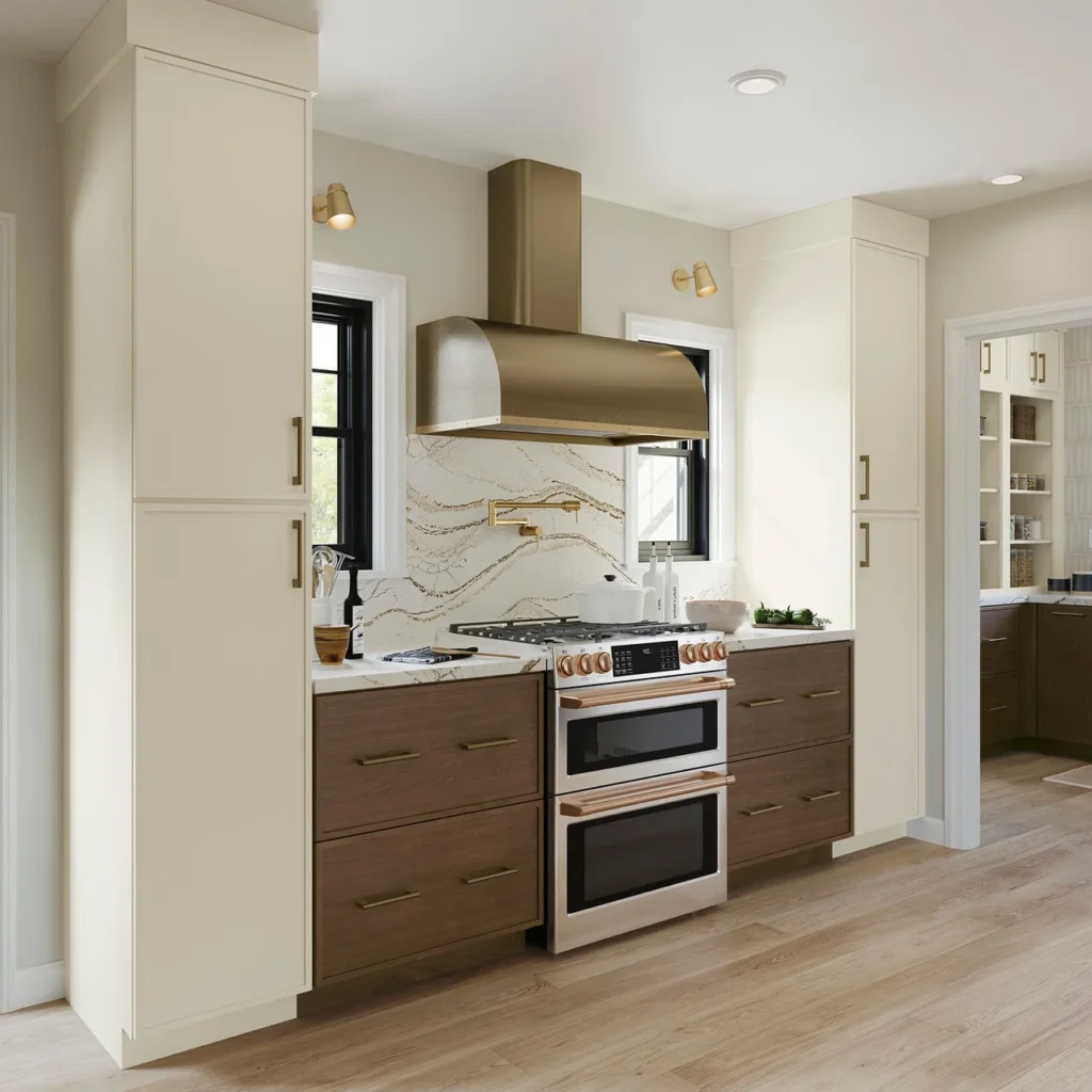 580F Cherry Clove & Painted Vanilla Kitchen