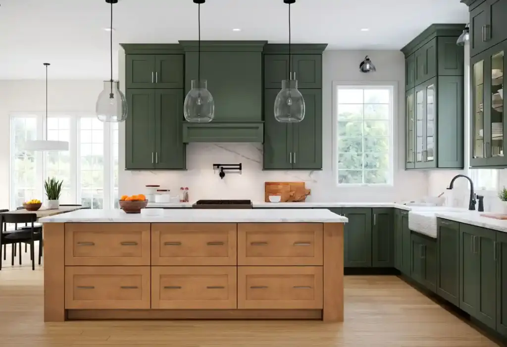 650F Painted Sage Kitchen 2