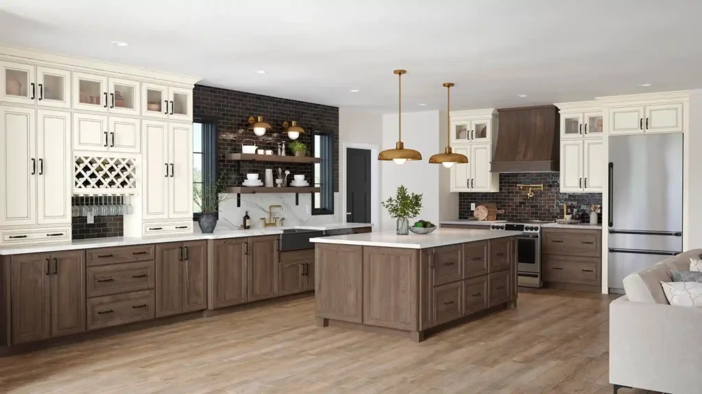 750F Cherry Clove n Painted Biscotti Kitchen2