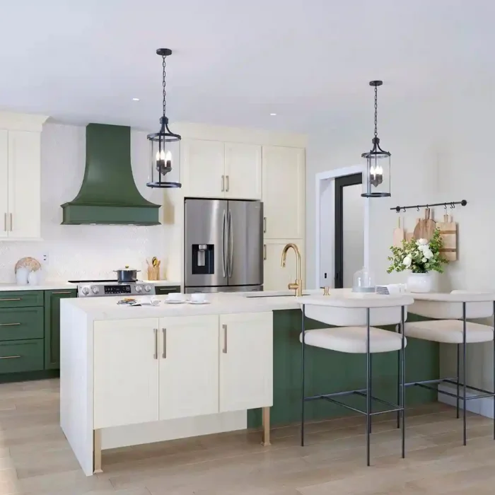 470F Painted Vanilla & Painted Sage Kitchen