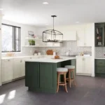 540F Painted Vanilla & Painted Sage Kitchen