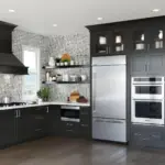 650F Painted Black Kitchen