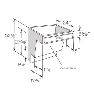 Base Plumbing Skirt