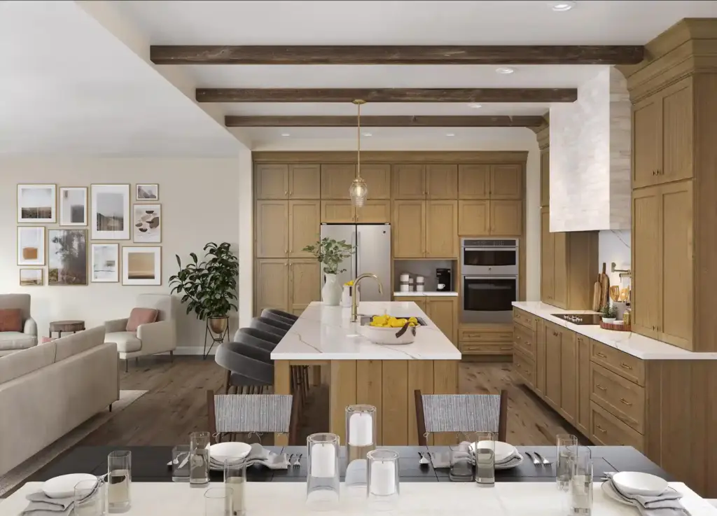 410F Cherry Amber Kitchen