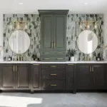 460F Maple Slate & Painted Sage Bath