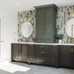 460F Maple Slate & Painted Sage Bath