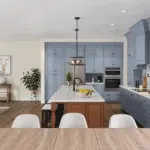 460F Painted Mist Maple Cognac Kitchen 2