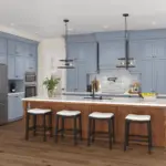 460F Painted Mist Maple Cognac Kitchen 3