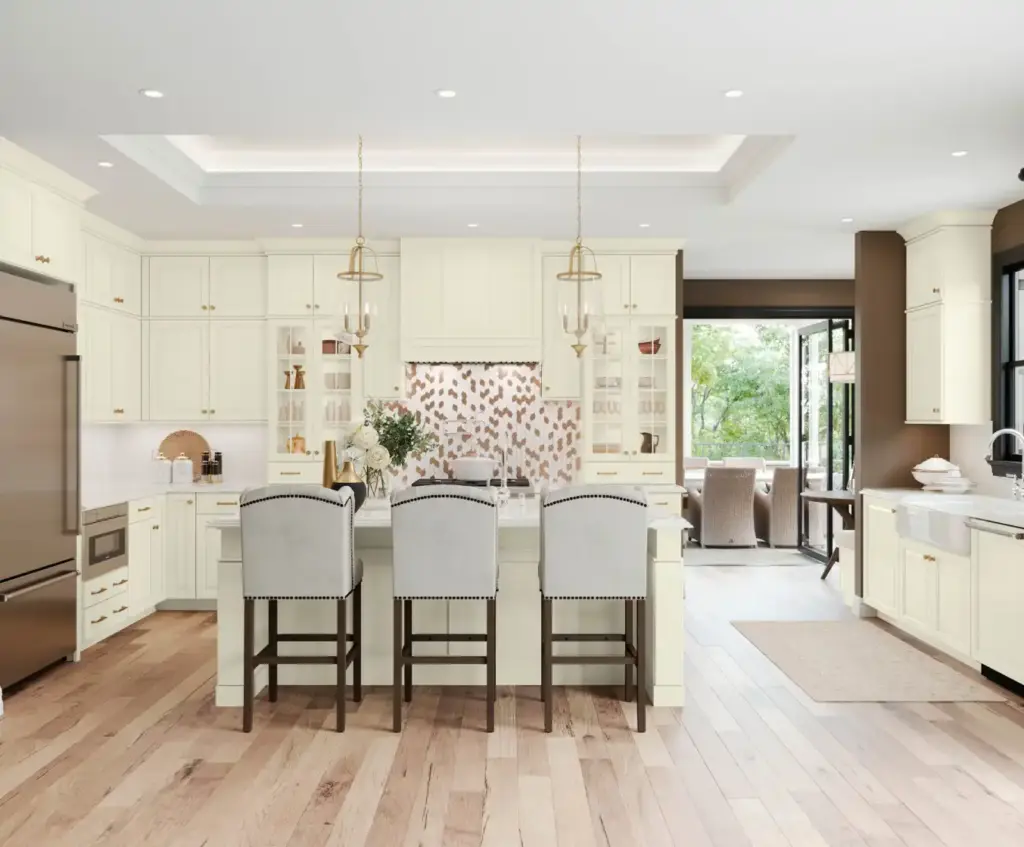 460S Painted Vanilla Kitchen