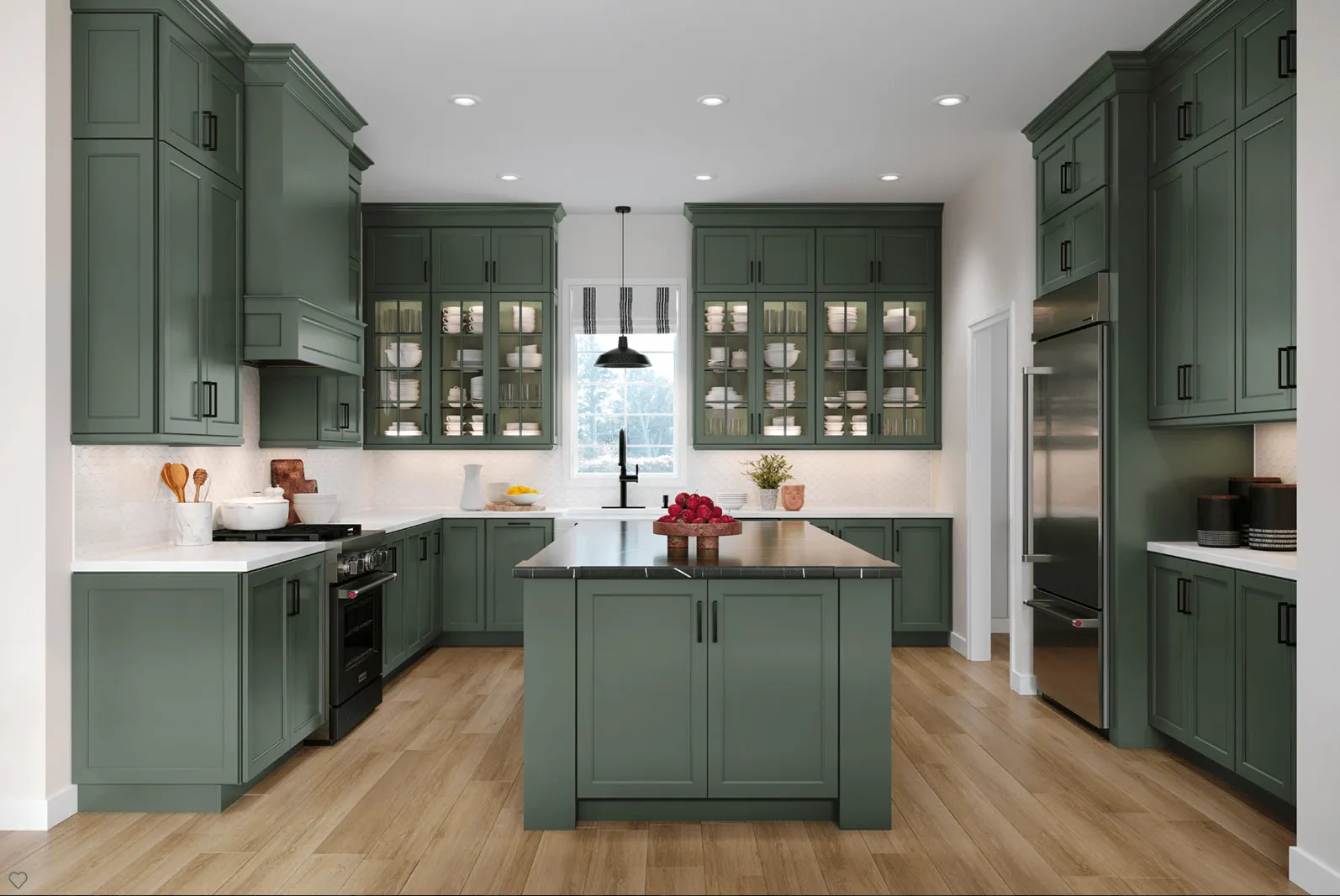 470F Painted Sage Kitchen