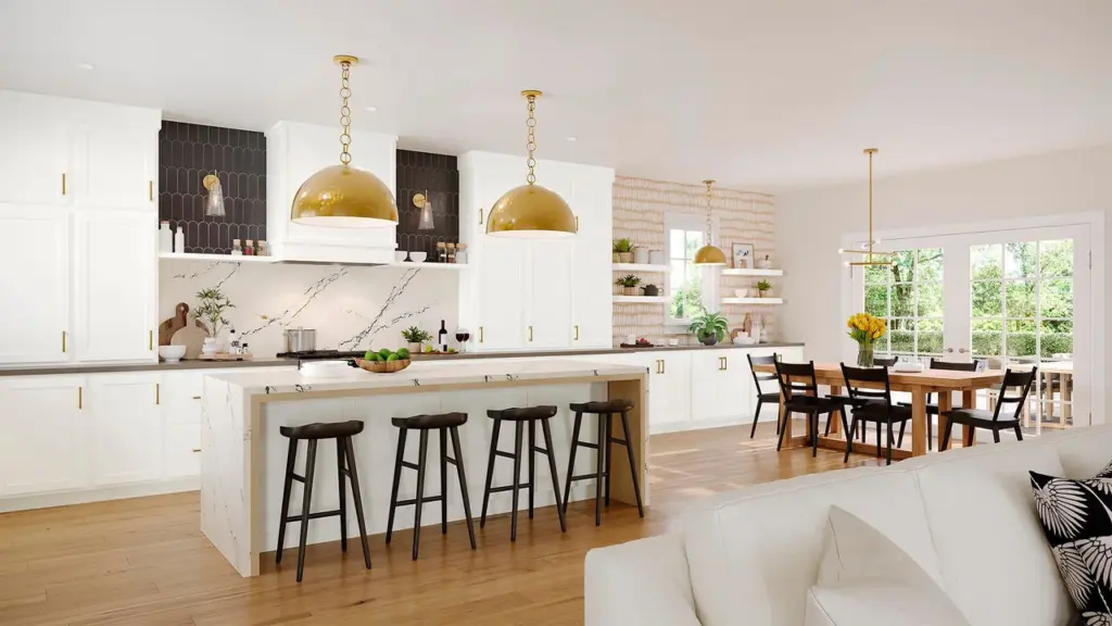 330 Painted Linen Kitchen