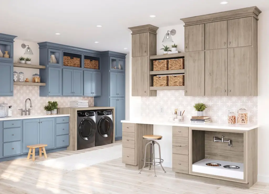330S Painted Mist & Duraform Drift Laundry