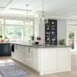 460S Painted Linen Navy Kitchen