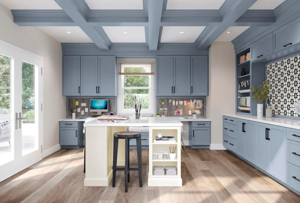 470F Painted Mist-Painted Vanilla Office1