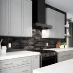 540F Painted Stone Kitchen