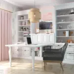 750F Painted Pewter Office