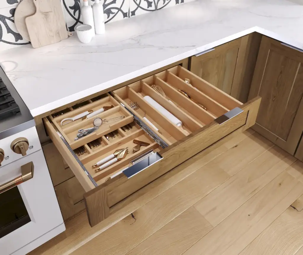Large Tiered Cutlery Divider,Kitchen, Nationwide Cabinet Supplier, Quality Cabinets, Complementary delivery, budget friendly prices, Nationwide Cabinet Distributor