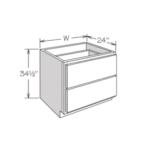 2-Drawer Base, 2DWR