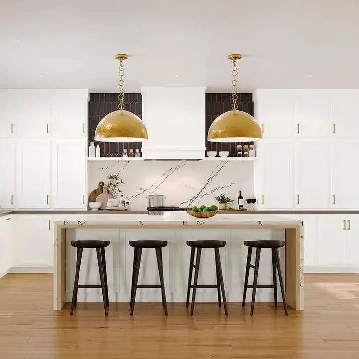 330S Painted Linen Kitchen