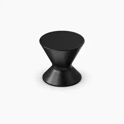 Briolette Knob Matte Black