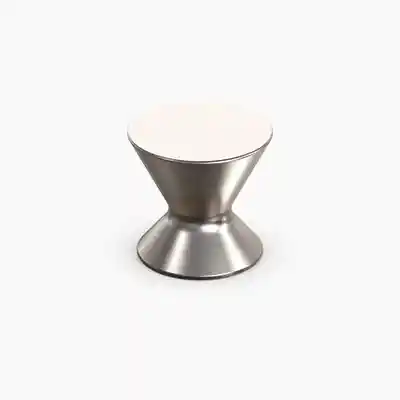Briolette Knob Satin Nickel