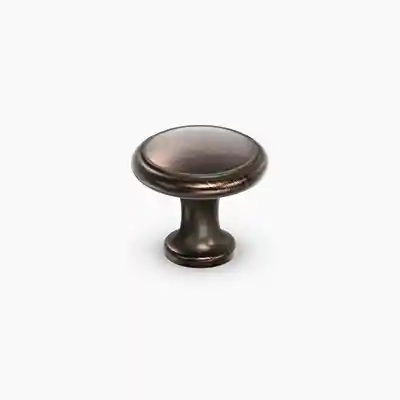 Button Knob - Verona Bronze