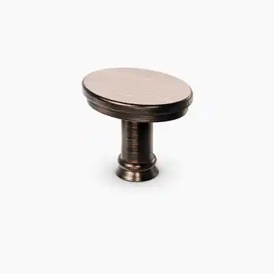 Stamped Knob Verona Bronze