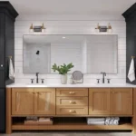 650F Cherry Amber & Painted Black Bath