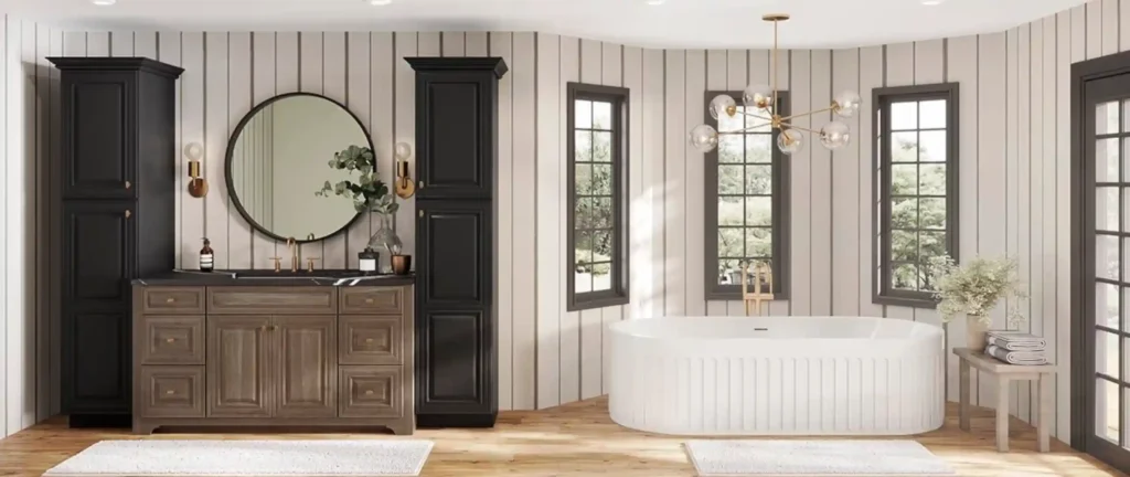 720R Cherry Clove & Painted Black Bath