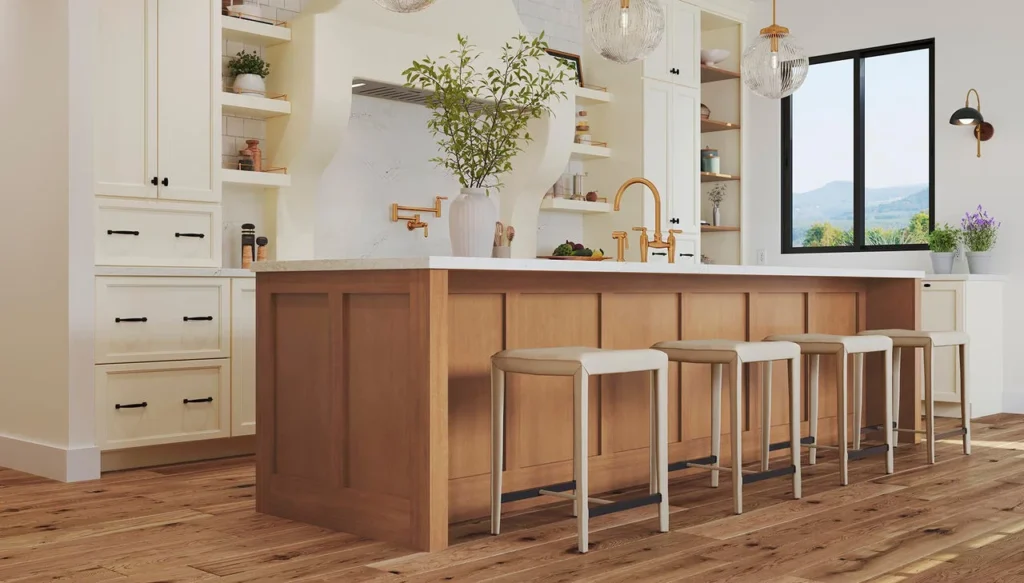 470F Maple Cider & Painted Vanilla Kitchen