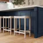 650F Painted Oat & Painted Navy & Maple Cider Kitchen
