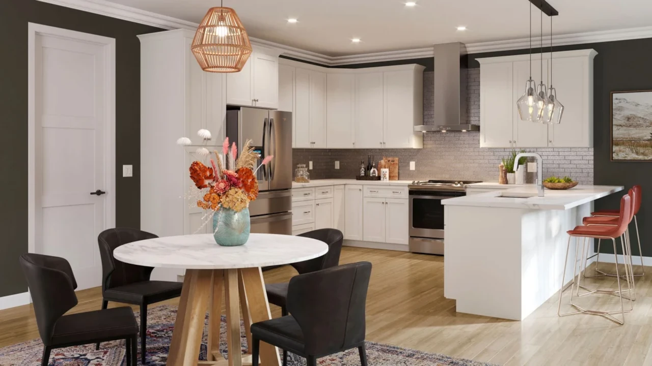 90F Painted Lily Kitchen