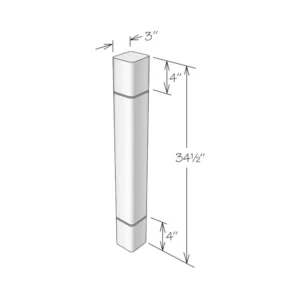 Era Decorative Leg, Legs & Feet