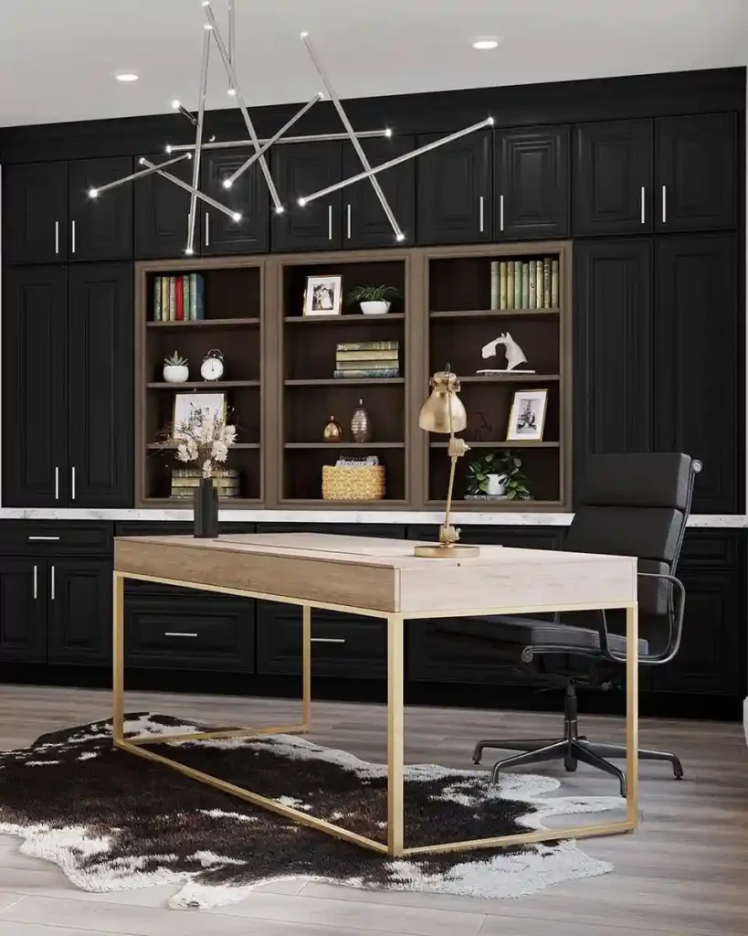 720R Painted Black Office