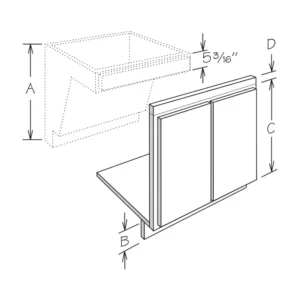 Adaptable Sink Base Kit