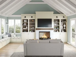 410 Painted Vanilla Living Room