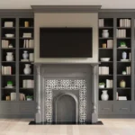 750F Painted Boulder Built-in