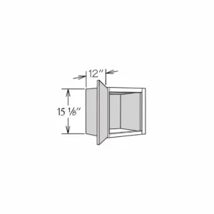 15" High Wall Cabinet